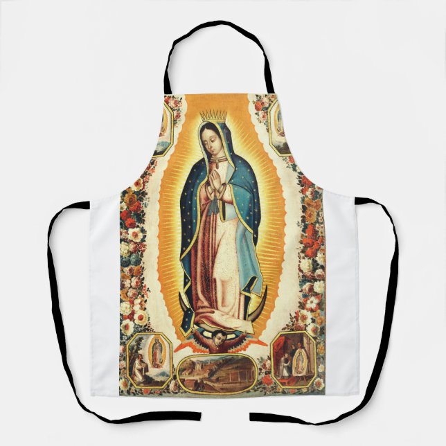 Tablier Notre-Dame de Guadalupe, Art Radieux (Recto)