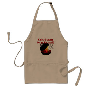 Tablier Nou Gaan Ons Braai Apron