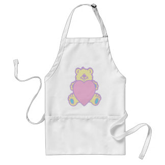 Tablier Nounours Ours en Peluche Coeur d'Amour