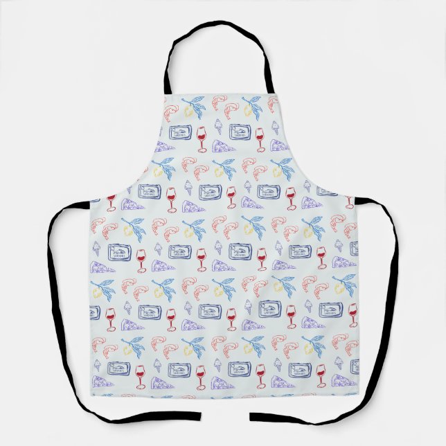 Tablier Nourriture côtière italienne (Recto)