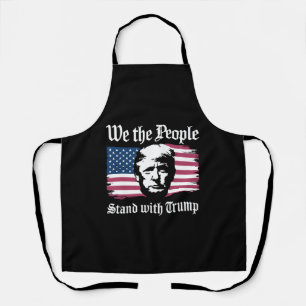 Tablier Nous, le peuple, soutenons Donald Trump, soutien 2