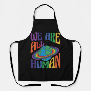 Tablier Nous Sommes Tous Humains Lgbt Pride Mois Lgbtq