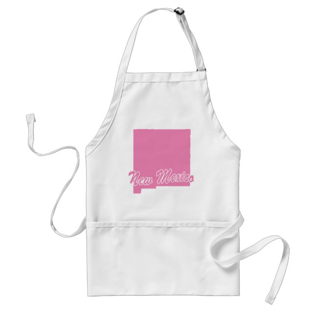 Tablier Nouveau-Mexique rose (Devant)