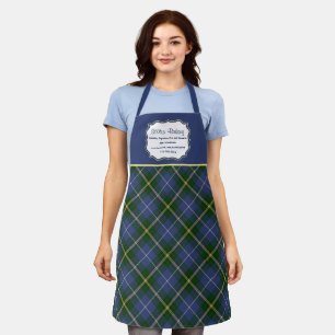 Tablier Nouvelle-Écosse Tartan Plaid Business