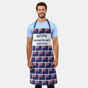 Tablier Nouvelle-Zélande AWESOME KIWI PAPA Happy Place