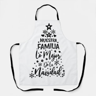 Tablier Nuestra Familia Lo Mejor De La Navidad