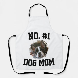 Tablier Numéro 1 chien Maman Fête des Mères Amoureux des A