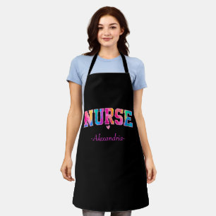 Tablier "Nurse" en Elegant Rainbow Colors   Vibrant &