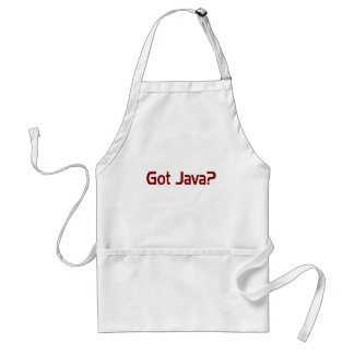 Tablier obtenu de Java