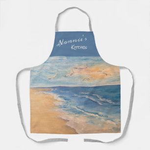 Tablier Ocean Beach Breeze Apron