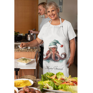 Tablier Octopus Christmas Joy, coutume