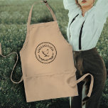 Tablier OEuf de poulet Vintage personnalisé<br><div class="desc">Créez votre propre Vintage Farmhouse Chicken Egg Adult Apron, un accessoire charmant et nostalgique qui ajoute une touche d'élégance rustique à votre expérience de cuisine de ferme. Inspiré par une esthétique de campagne délicieuse, ce tablier allie le charme intemporel des détails botaniques à l'illustration de poule, pour un design ludique...</div>