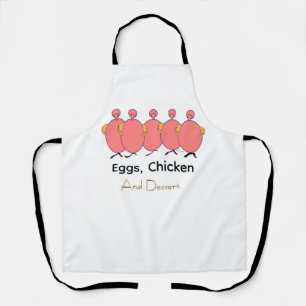 Tablier Œufs, Poulet Et Dessert