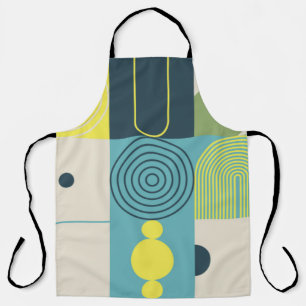 Tablier OEuvre de composition Bauhaus réalisée avec l'ele