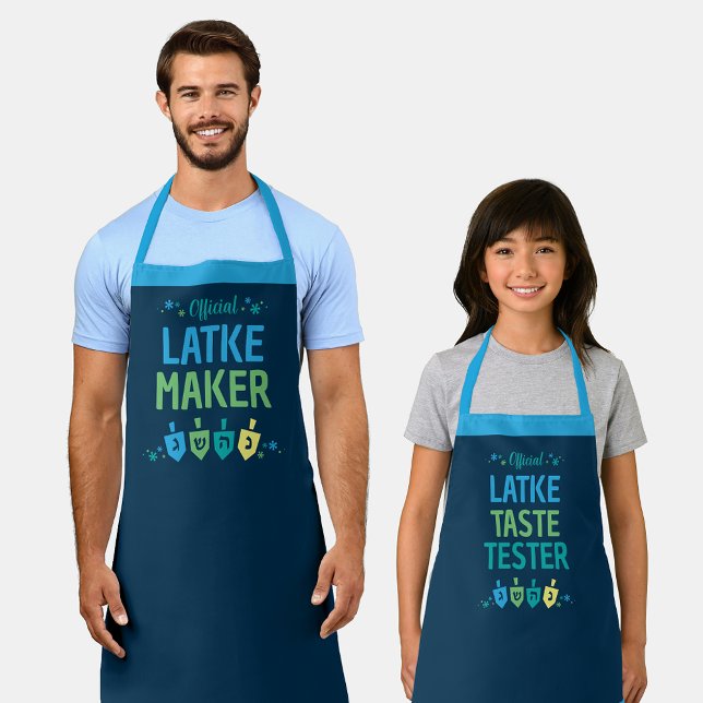 Tablier Official Latke Maker Hanukkah Apron (Créateur téléchargé)