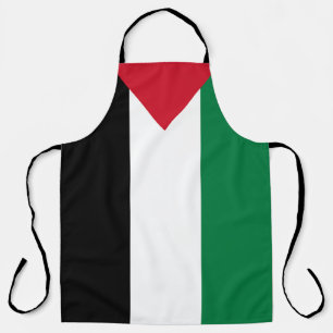 Tablier officiellement le drapeau de l'État de Palestine