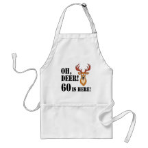 Oh Deer 60e anniversaire Adulte Apron
