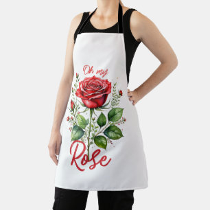 Tablier Oh mon Rose