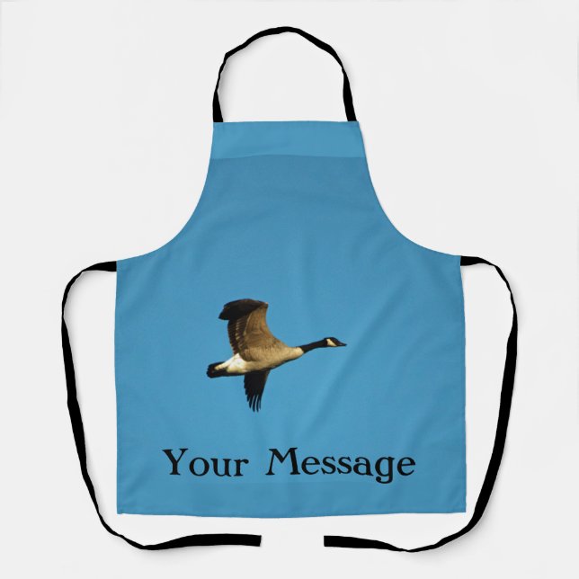 Tablier Oie canadienne en vol (Recto)
