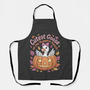 Tablier Oie cutest au Citrouille Patch Thanksgiving