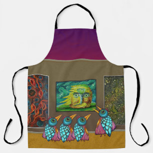 Tablier Oiseaux à la galerie