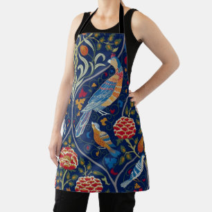 Tablier Oiseaux et fleurs, William Morris