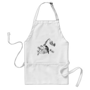 Tablier Oiseaux Vintage