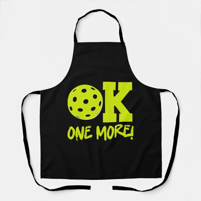 Tablier Ok encore - Pickleball (Recto)