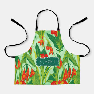 Tablier Okra Retro coloré Motif personnalisé