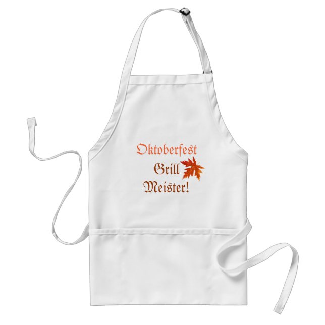 Tablier Oktoberfest Grill Meister Apron (Devant)