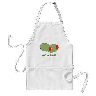 Tablier Olives Design Cadeaux "Avez-vous des olives ?"