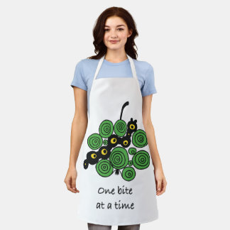 Tablier One bite at a time – enjoy the process