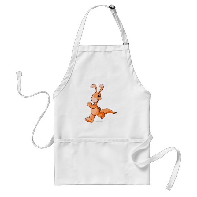 Tablier Orange de Blumaroo (Devant)
