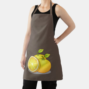 Tablier Oranges juteuses fruit amusant