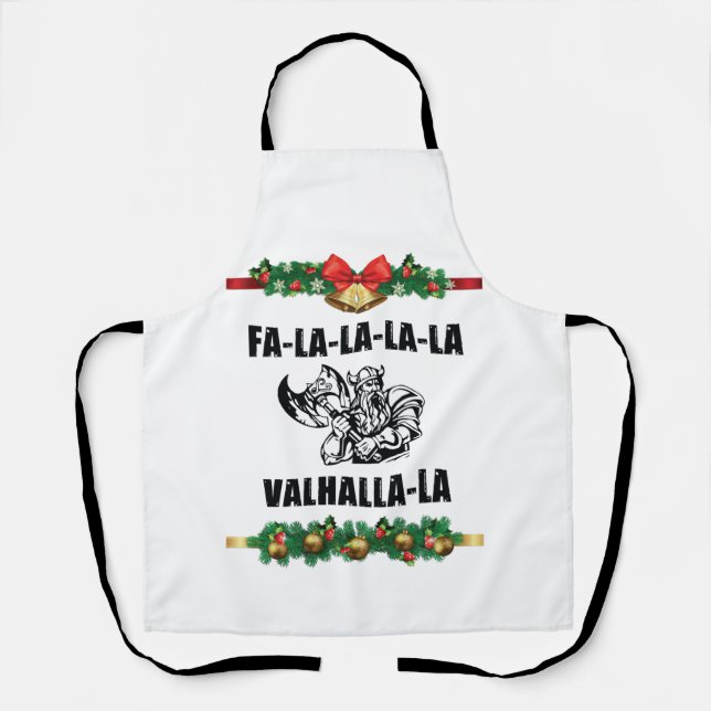 Tablier Oreiller de Noël Valhalla Thaillow (Recto)