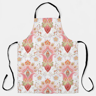 Tablier Oriental Flair : Damask Peacock Paisley