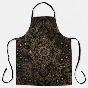 Tablier Oriental Mandala, Luxury Vintage Motif.