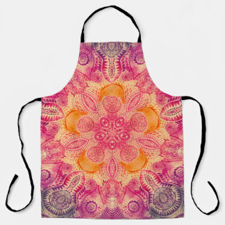 Tablier Ornement de dentelle Mandala : Conception d'aquare