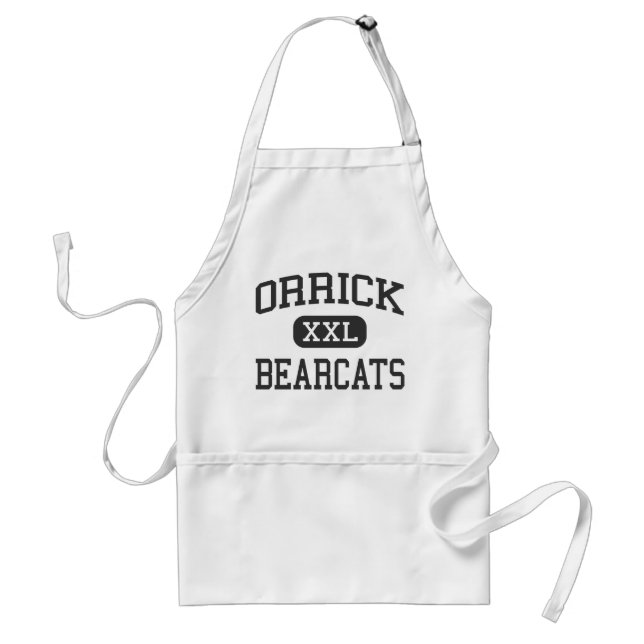 Tablier Orrick - Bearcats - lycée - Orrick Missouri (Devant)