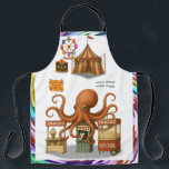 Tablier Otto’s circus snack shack<br><div class="desc">Multi-tasking is Otto’s specialty, which is lucky, since he has eight arms! Whether he’s handing out tickets, scooping popcorn, or passing cotton candy to delighted children, Otto keeps the circus running smoothly. Friendly, efficient, and always smiling, he’s the first to welcome guests to the fun. You can find lots of...</div>