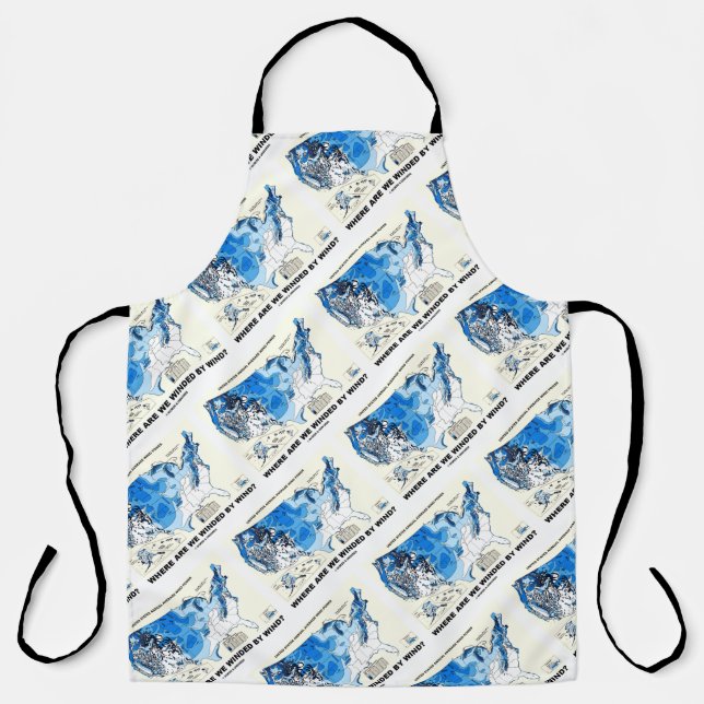 Tablier Où Sommes-Nous Ventés Par Le Vent ? Puissance éoli (Recto)