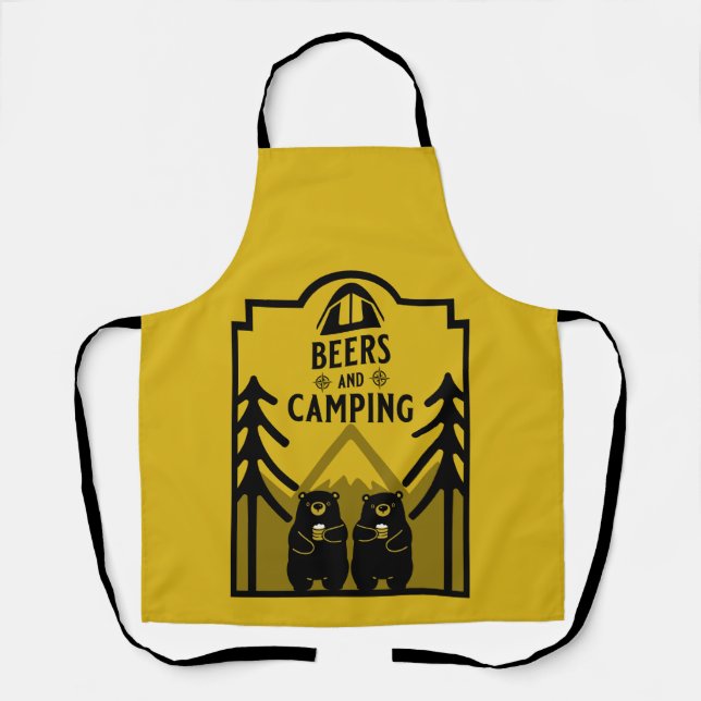 Tablier Ours Et Bière Canada (Recto)