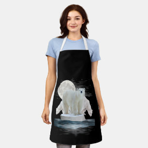 Tablier Ours polaires Faune Zoo Amoureux des animaux Zooke