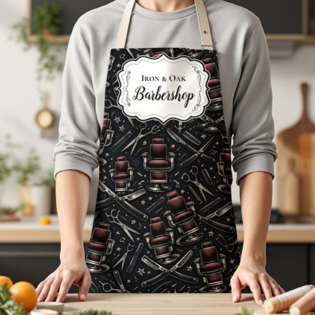 Tablier Outils de barbier traditionnels Soins classiques d (Créateur téléchargé)