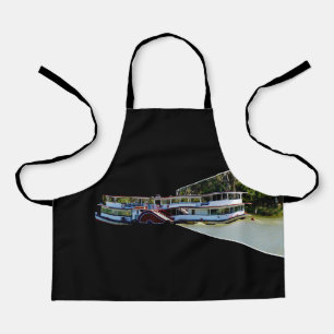 Tablier Paddle vintage, Paddle Boat Popout, Pids Full Prin