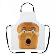 Pain de mie choqué Visage de mème drôle