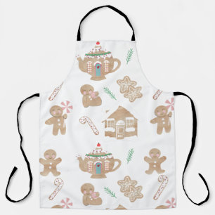 Tablier Pain d'épice de Noël Adulte