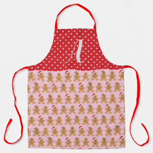 Tablier Pain d'épices rose Trio Apron, Grand Apron