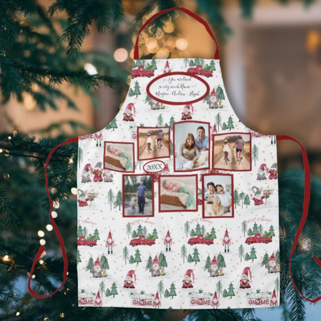 Tablier Pain d'épices Vert cuisson Noël Souvenirs maman (Créateur téléchargé)