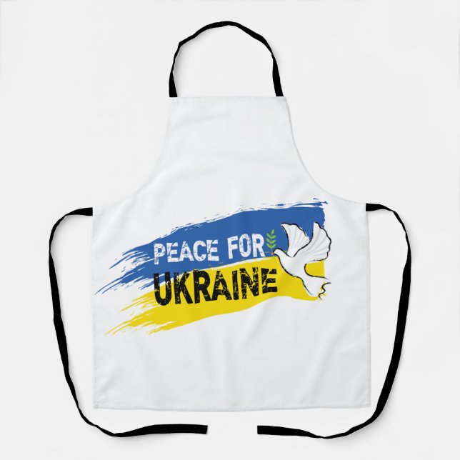 Tablier Paix pour l'Ukraine (Recto)
